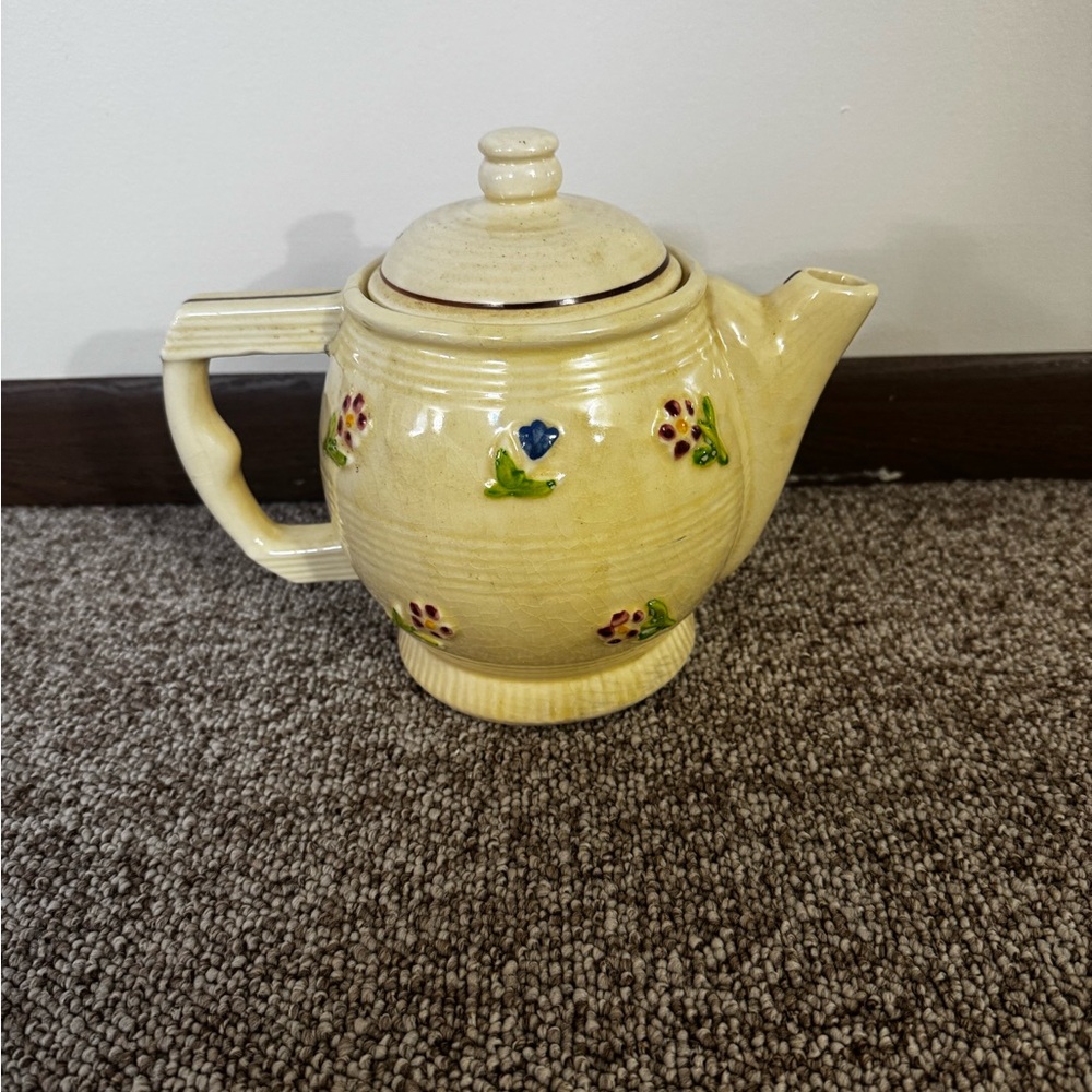 Floral Ceramic Teapot
